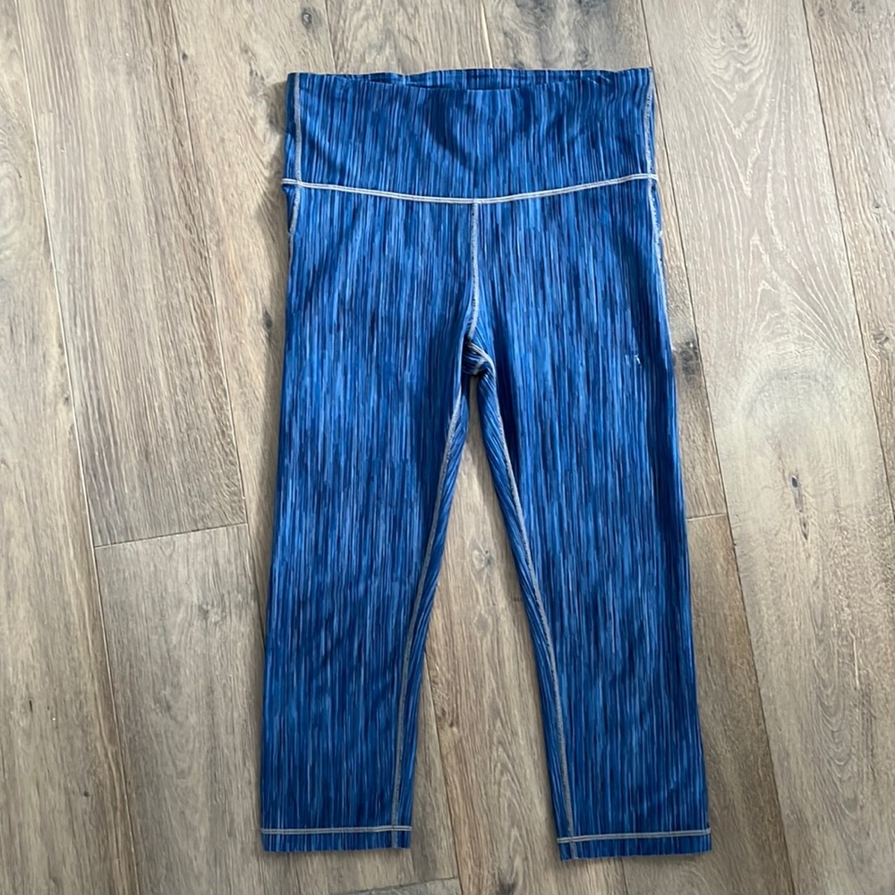 GapFit Blue Activewear Leggings / Size Medium